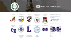 Desktop Screenshot of losangelesathleticassociation.org